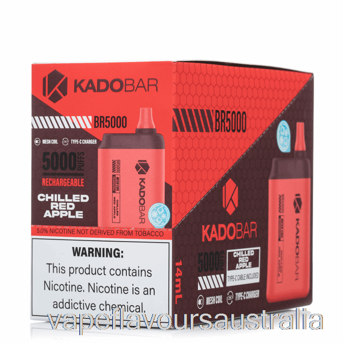 Vape Flavours Australia [5-Pack] Kado Bar BR5000 Disposable